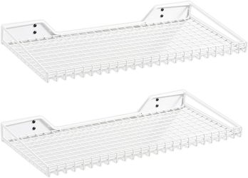 Wallmaster 2-Pack Garage Wall Mount Shelves