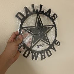 Dallas Cowboys Metal Sign NFL