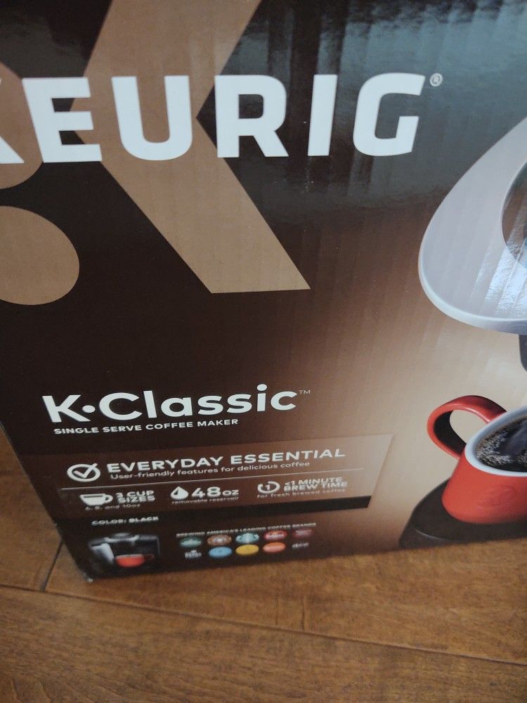 NEW Keurig K-Classic K50 Black coffee maker