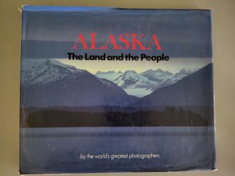 📚🏔️ Alaska: The Land and the People – 1987 First Edition Hardcover Photography Book – Gallery Books