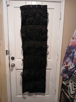 Shoe Rack Hangs On Door