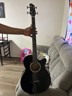 BCP Acoustic Guitar Black