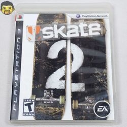 Skate 2 PS3 CIB Sony PlayStation 3 2009 Complete with Manual Tested SHIPS FAST