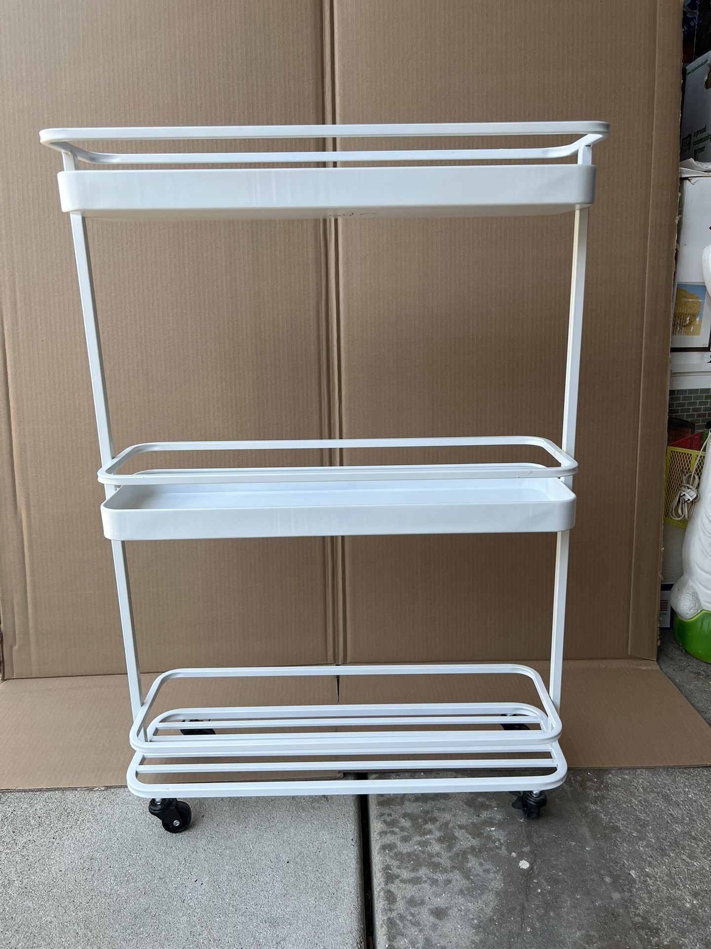 Metal 3 Shelf Cart