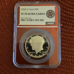 2025 S  PF70 ULTRA CAMEO  50c