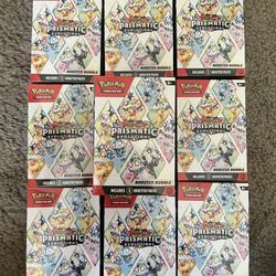 Pokemon Prismatic Evolutions Booster Bundle 