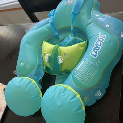 Baby Floaty With Canopy For Swimming 