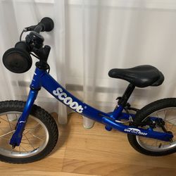 Scoot Balance Bike. 14 Inches  . Brand New 