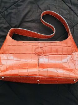 Brown leather bag
