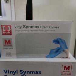 Vinyl Synmax Exam Gloves