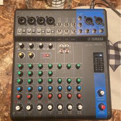 Yamaha MG10  Mixing Control 