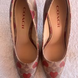 COACH Women's Waverly Hearts Beadchain Pumps