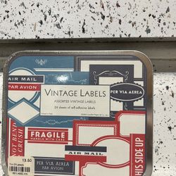 NEW Vintage Labels For Scrapbooking 
