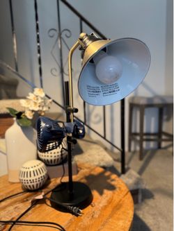 Desk Lamp + Clip-On Fan (Set)