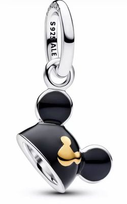 Pandora x Disney Mickey Mouse Mouseketeer Ear Hat Dangle Charm