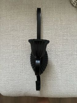 Black sconce by Home Interiors