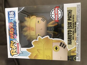 Funko pop anime Naruto six path glow in the dark