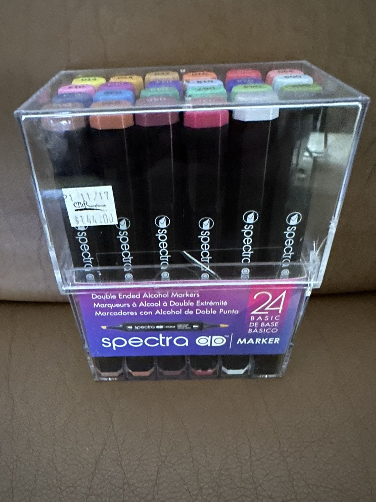 Spectra AD Double Ended Alcohol Markers 24 Pack (Brand New)
