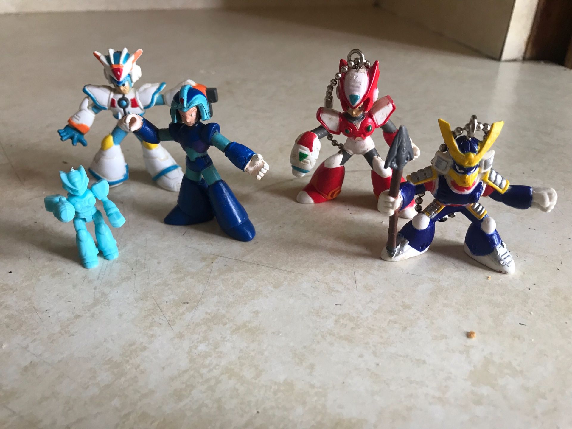 Mega Man X, Zero, Yamamoto Man Rockman Gashopon figures/keychain