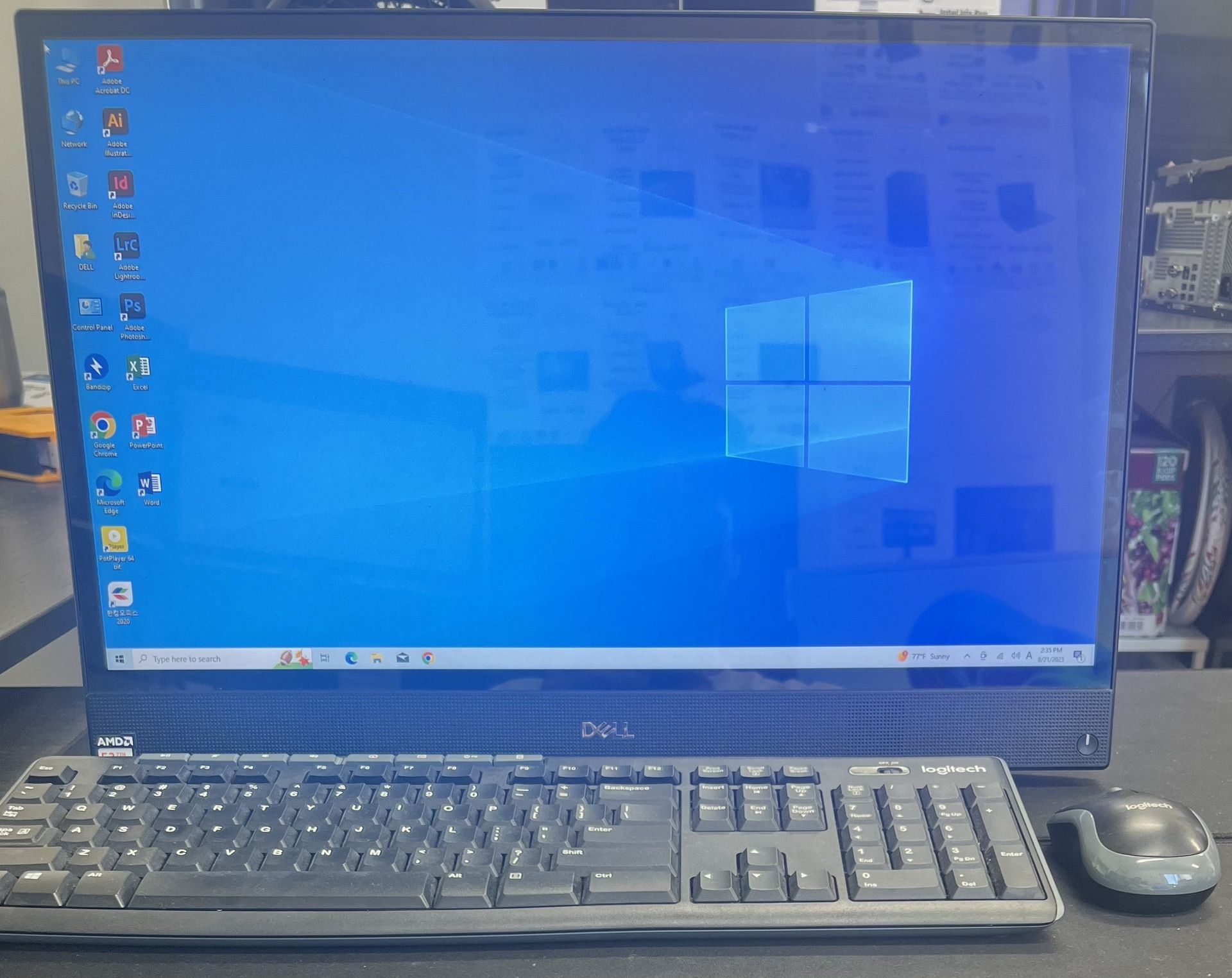 Used Dell All in One Desktop 21.5 inch