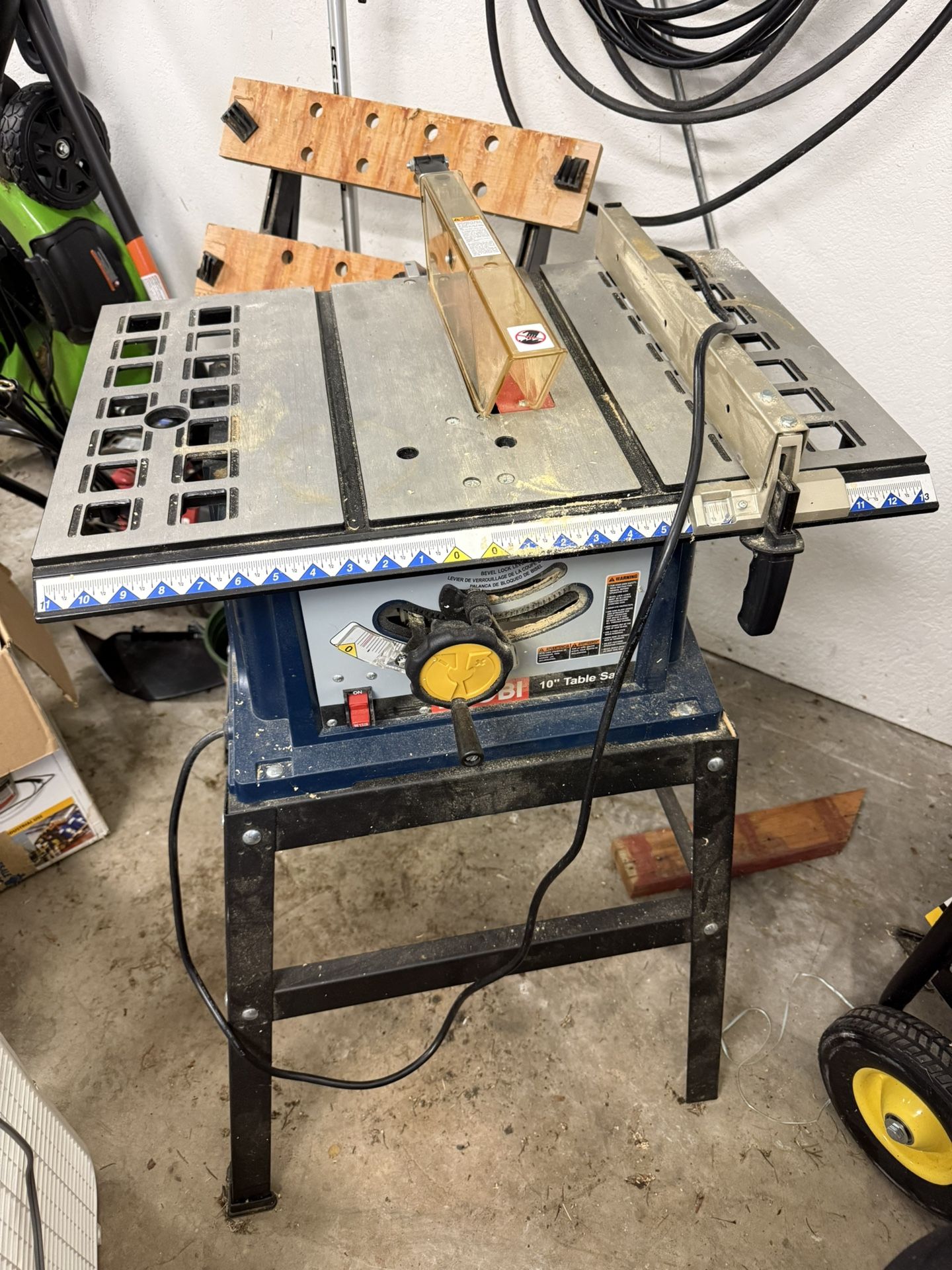 10” Ryobi Table Saw