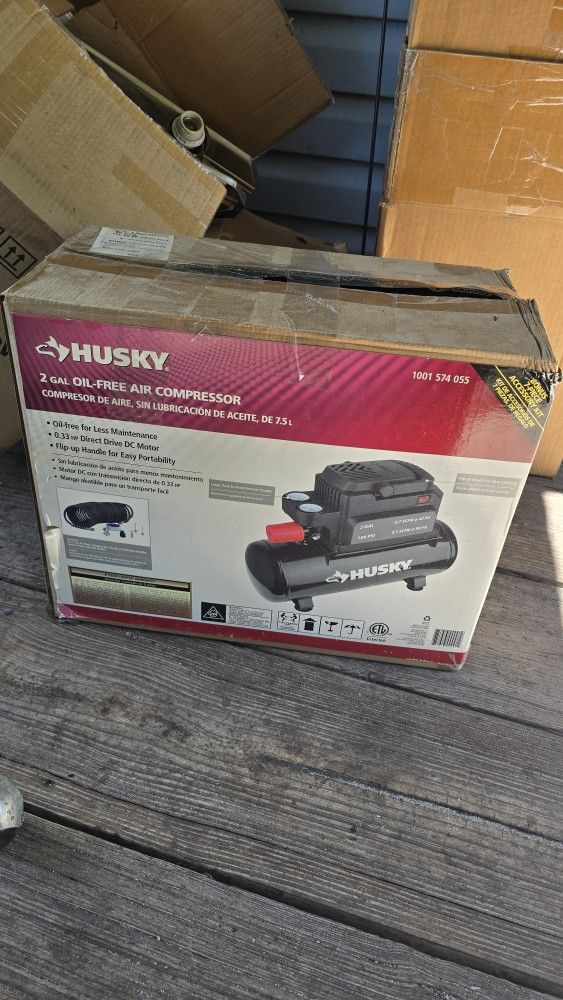 Husky Oil Free Air Compressor 