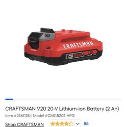 Craftsman Battery