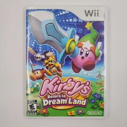 Kirbys Return to Dreamland Nintendo Wii Complete CIB