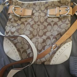 Authentic Coach Cross Body