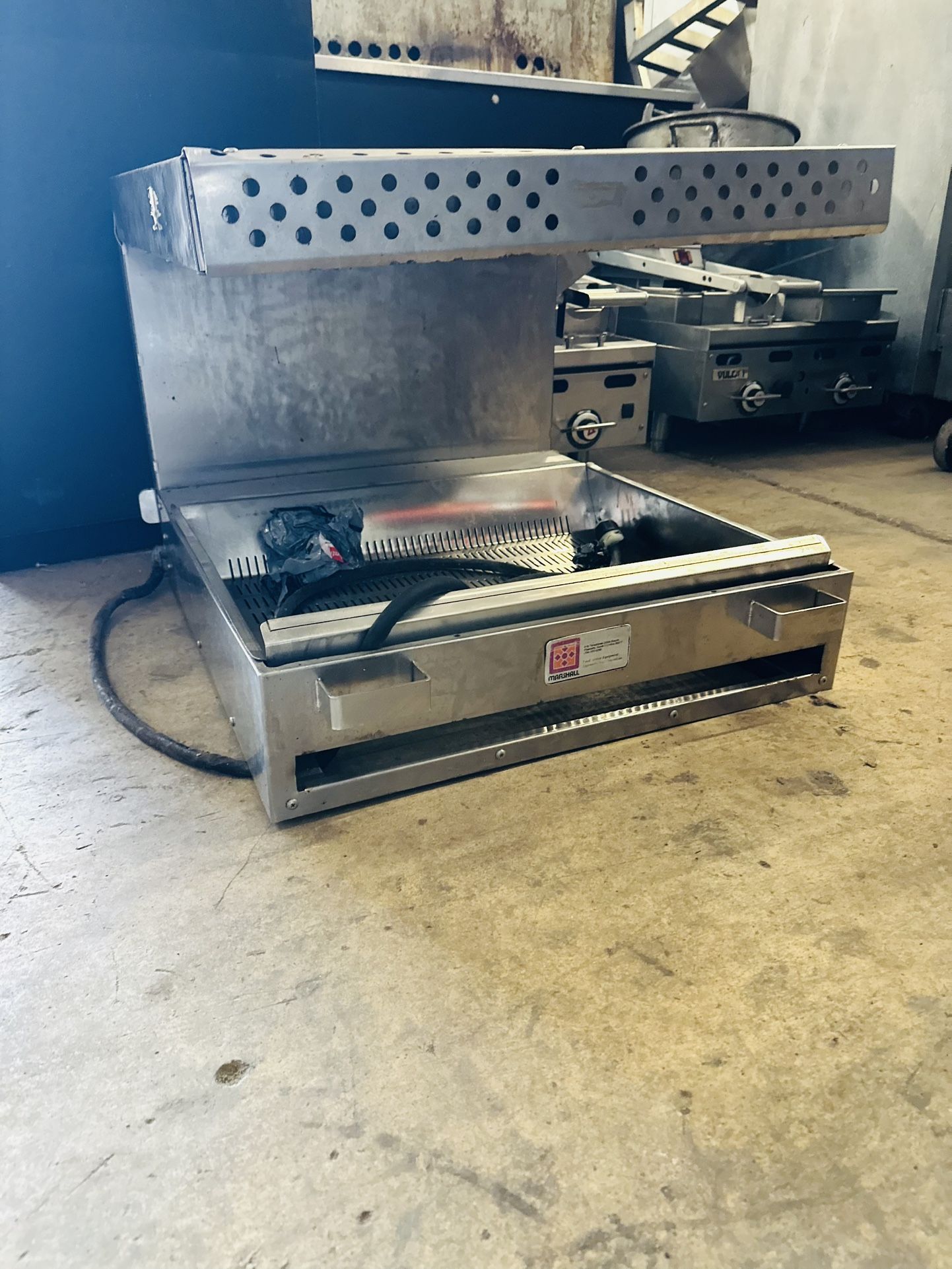 Used Fried Food Dump Station