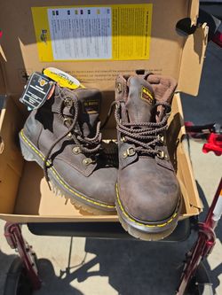 Dr Martens, Industrial, Steel Toe, Size 6