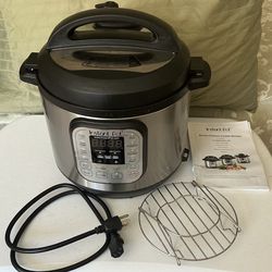 Instant Pot Duo 6 Qt - Programmable Electric Pressure Cooker