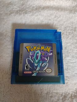 Pokemon Crystal Edition Video Game Game Boy Nintendo Gameboy
