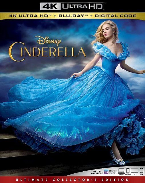 Cinderella Live Action 4K UHD Digital Movie Code