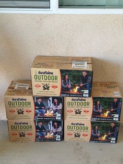 Duraflame Outdoor Stackable Crackling Firelogs – 5 Boxes