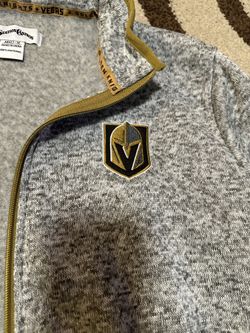 VGK Vegas Golden Knights String Zip Up Hoodie  Size M Station Casino