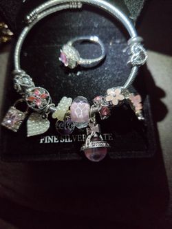 Beautiful charm bangles