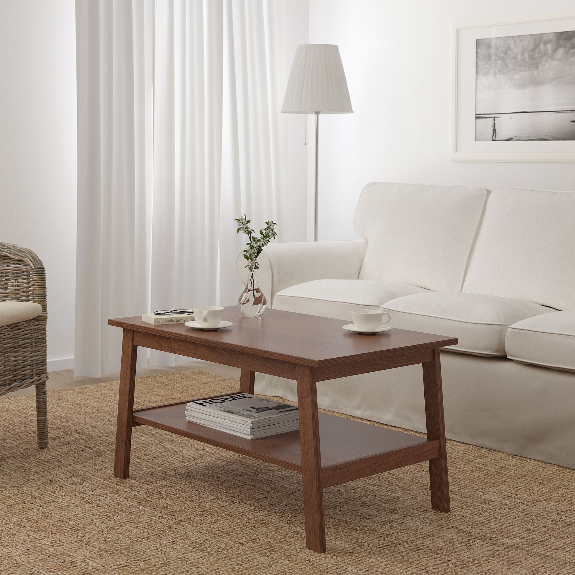 IKEA LUNNARP Coffee table (Brown) (New In Box)