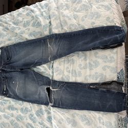 Fear Of God Ankle Zip Jeans