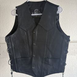Vintage Leather Vest 