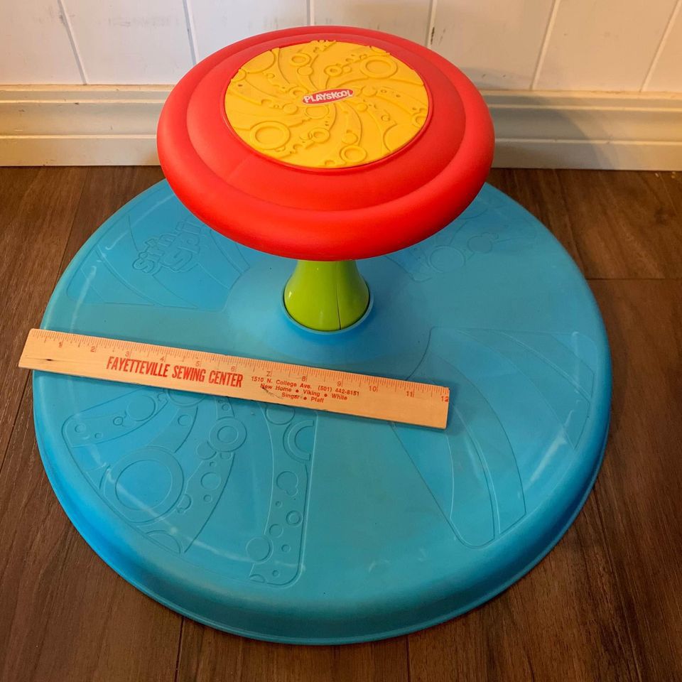 Playskool Sit ‘n Spin Classic Spinning Activity Toy for Toddlers, 18+ Months, $15