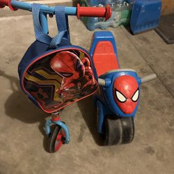 Spider Man Ride Motorcycle And Scooter 