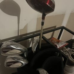 Golf Clubs And Bag 