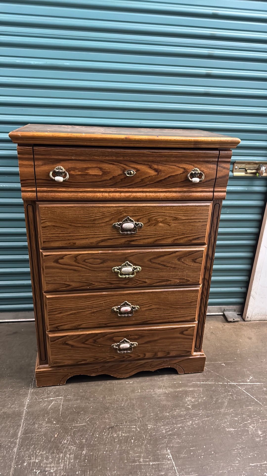 Five drawer dresser