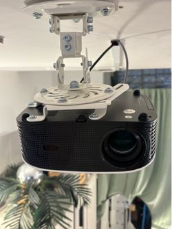 GOODEE 4K Smart Projector w/ Ceiling Mount & Remote