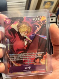 One Piece TCG Sanji OP09-065 SR Alt Art English
