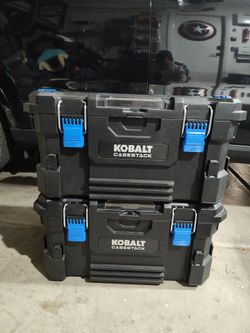Kobalt Case Stack tool boxes (2)