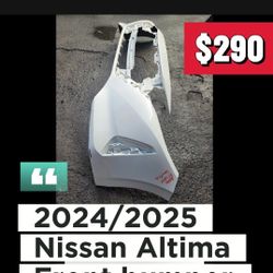 2024/2025 Nissan Altima Front Bumper Cover