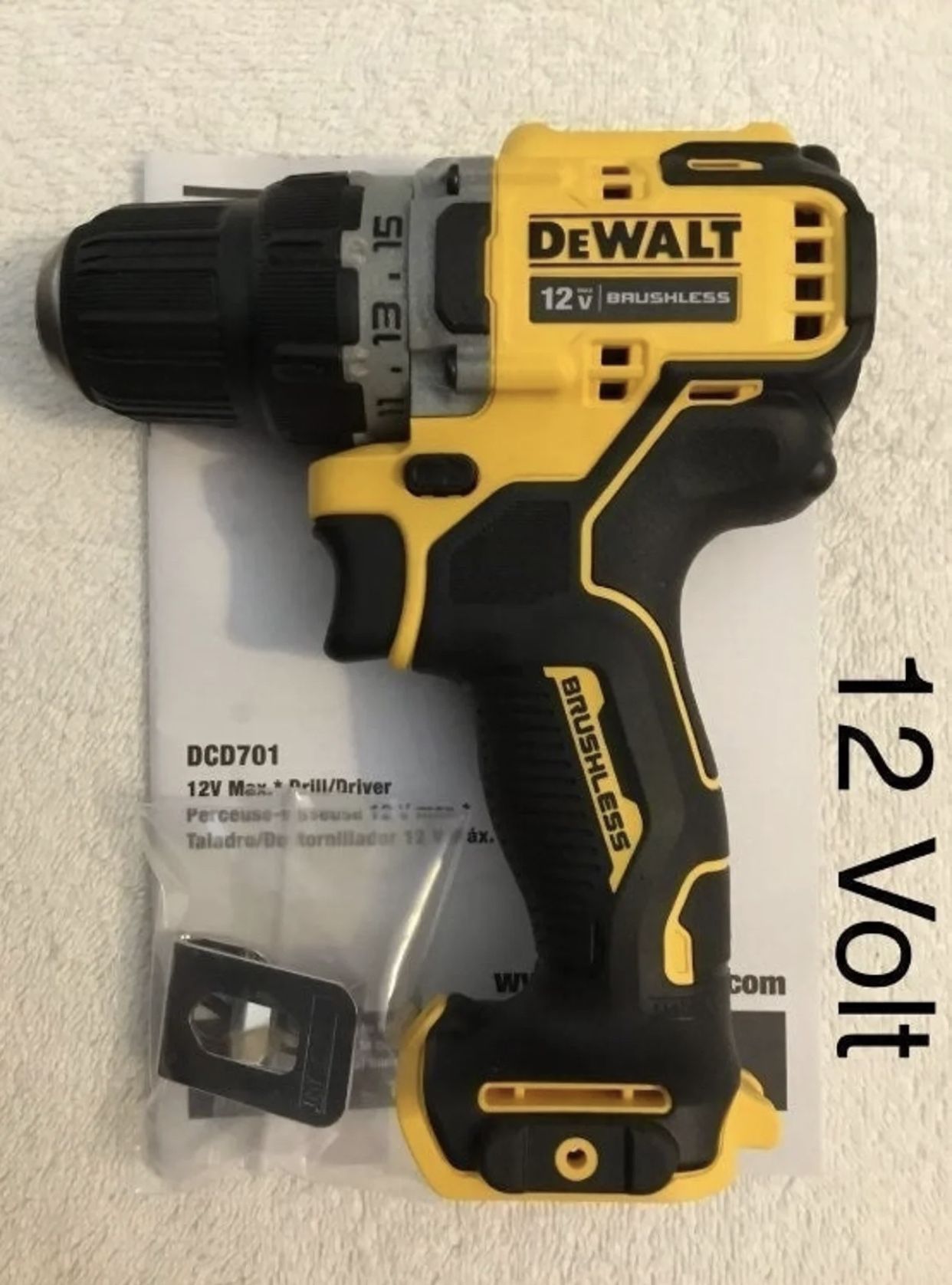 Dewalt DCS701F2 12v Drill