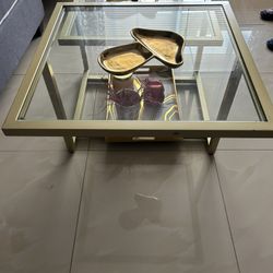 Gold Coffee Table